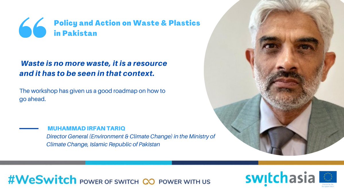 switchasia's tweet photo. The Government of Pakistan is fully committed to playing a leadership role in environmental conservation and protection. @SWITCHAsia @EUPakistan are closely working with @ClimateChangePK @zartajgulwazir. Join our #WorldEnvironmentDay celebration 👉 https://t.co/rhbbZosIL8 #SCP https://t.co/f9rNiH0qc5