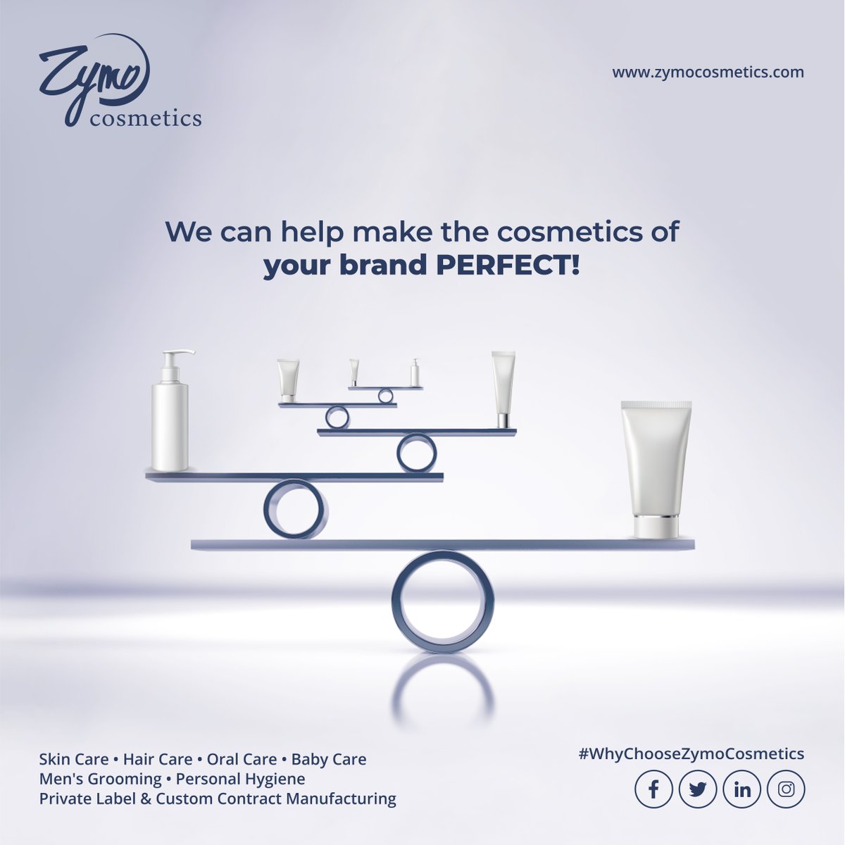 zymocosmetics's tweet photo. As a third party manufacturer, Zymo cosmetics ensure every phase of the manufacturing process is executed with perfection.
https://t.co/nOuMkEN8K5
#zymocosmetics #whatzymodo #cosmetics #cosmeticproducts #thirdpartycosmeticmanufacturer #thirdpartycosmetic #cosmeticsexport https://t.co/3xKJ6QTlXc