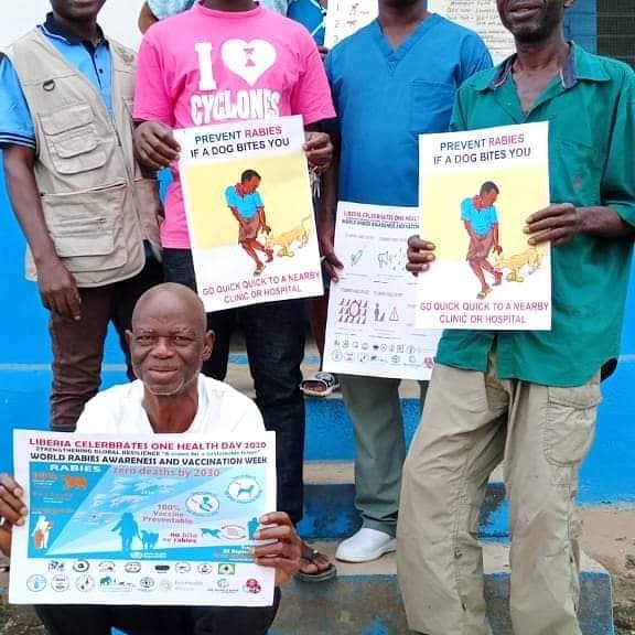 LiberiaAnimal's tweet photo. #Rabies is a deadly neglected disease that affects #animals and #people. We conduct massive #rabiesawareness in communities, schools and health facilities along with free #rabiesvaccination exercise in various remote communities. https://t.co/r6A9R1DB7q
#RabiesElimination #GARC https://t.co/EyEXzYRfXB