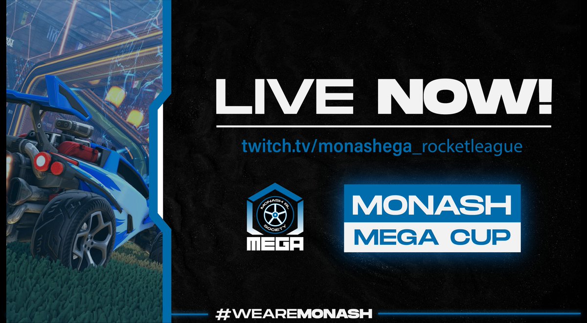 Our 2v2 double elimination bracket is live now! Tune into the stream now to follow the bracket as the teams progress.

📺twitch.tv/monashega_rock…

#WeAreMonash