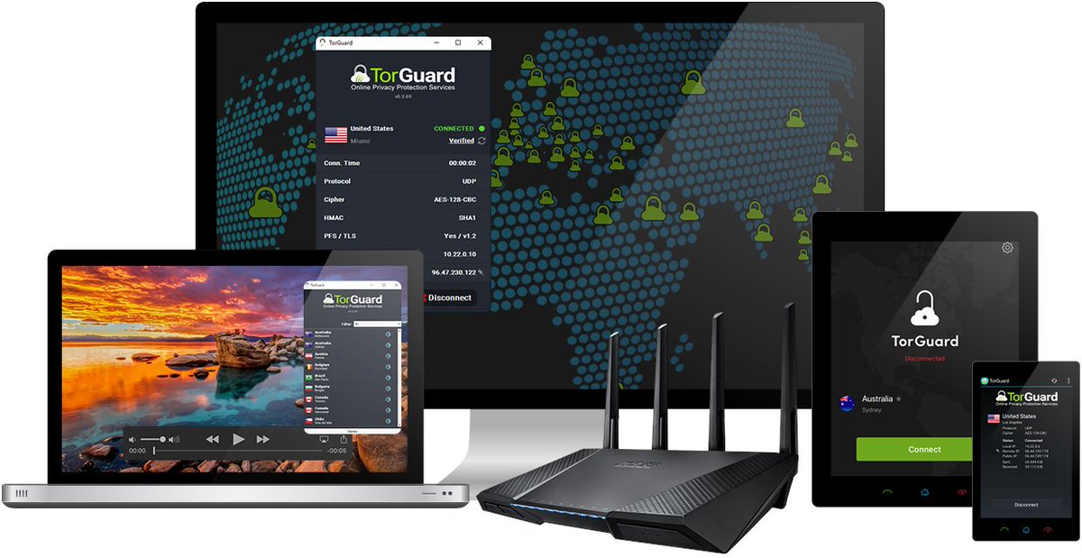 jodavid's tweet photo. If you're looking for a secure VPN provider, my favorite service TorGuard has a 50% off sale (lifetime).
I'm using TorGuard since 2years+. Very useful for all places that offer free wifi (and so many more reasons to use a VPN)

Code: TG50LifetimePromo

https://t.co/RGZU0v0VdT https://t.co/iIvgqXx5la