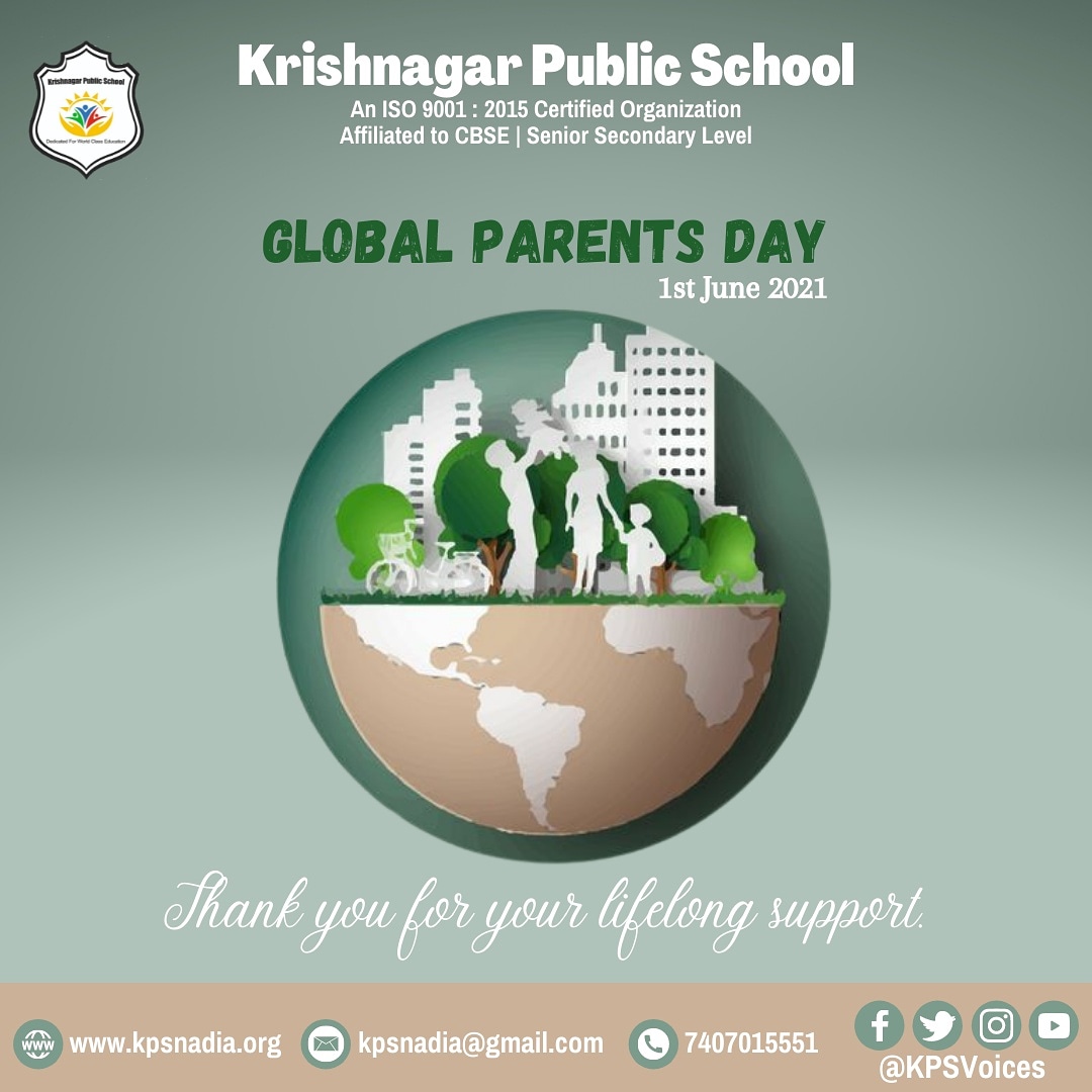 StressFreeKids's tweet image. RT @KPSVoices Nobody on earth can ever love you more than your parents.

#GlobalParentsDay2021 #CBSESchool #Krishnagar #Nadia #KPSNadia #KrishnagarPublicSchool #KPSVoices