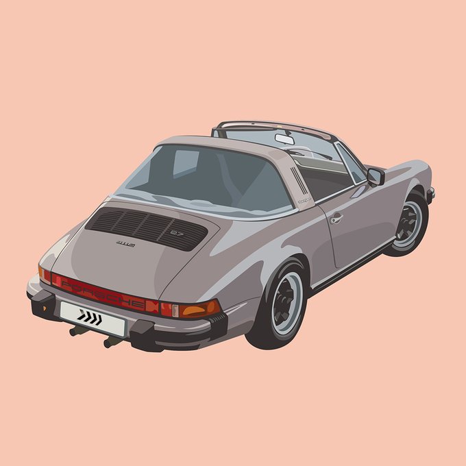 ポルシェ911のtwitterイラスト検索結果 古い順