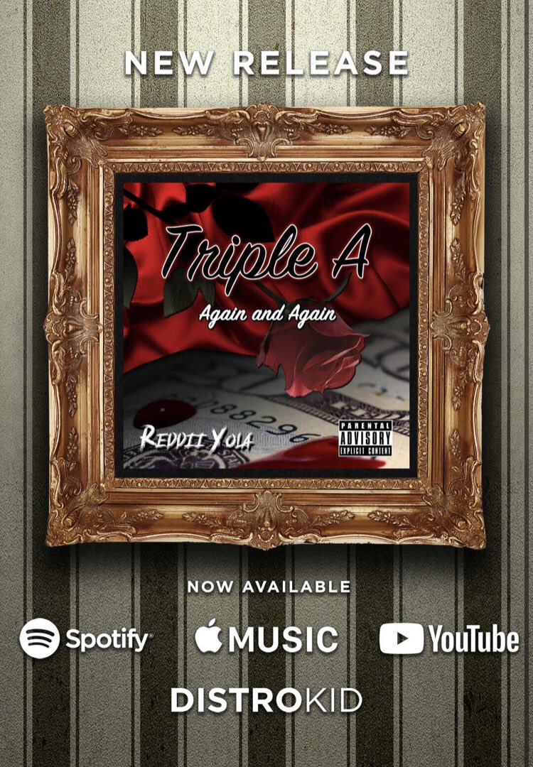 Realreddiiyola's tweet photo. Triple A https://t.co/v8z4ys6JFv via @YouTube                     Yawl run it up all major platforms https://t.co/V68rX6MEey