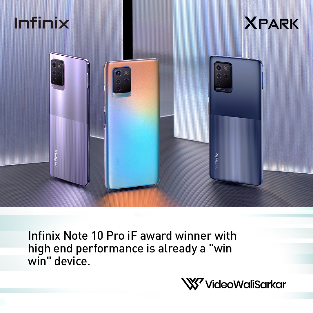 InfinixPakistan's tweet photo. Check out what your favorite Tech Youtuber Bilal Munir aka Videowalisarkar has to say about #InfinixNOTE10Pro!
Buy now: https://t.co/u9Ban8k57l
Learn more: https://t.co/cuN2gwXVwJ
#VideoWaliSarkar #HelioG95 #64NightShotCamera #90HzDisplay #SpeedUpNow https://t.co/JsoSD8eMrU