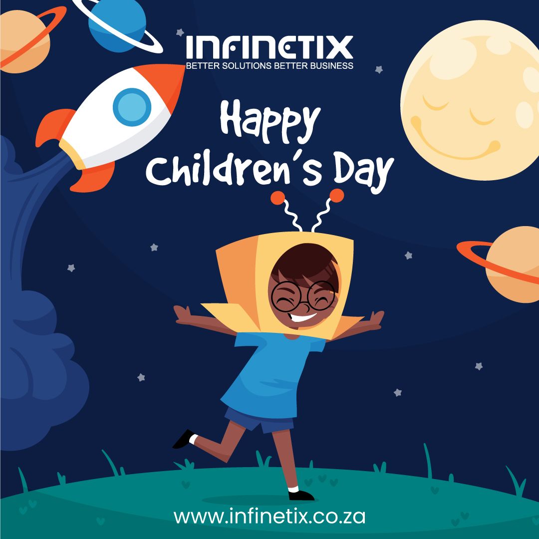 infinetix's tweet photo. Today we celebrate our children of the world 🌍 Children are the future. Nurture them, so that they grow up to be able leaders and lead the world right. 
#Internationalchildrensday #worldchildrensday #childrensday #celebrateourchildren #leadersinitsolutions #itsupplier https://t.co/6EXH4EtzqZ