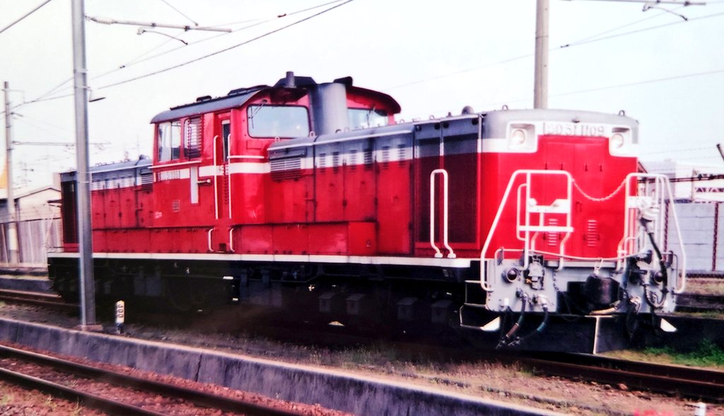 DD51-1109(宮) 1109は1974年11月に日立製作所で新製され米子区に配置