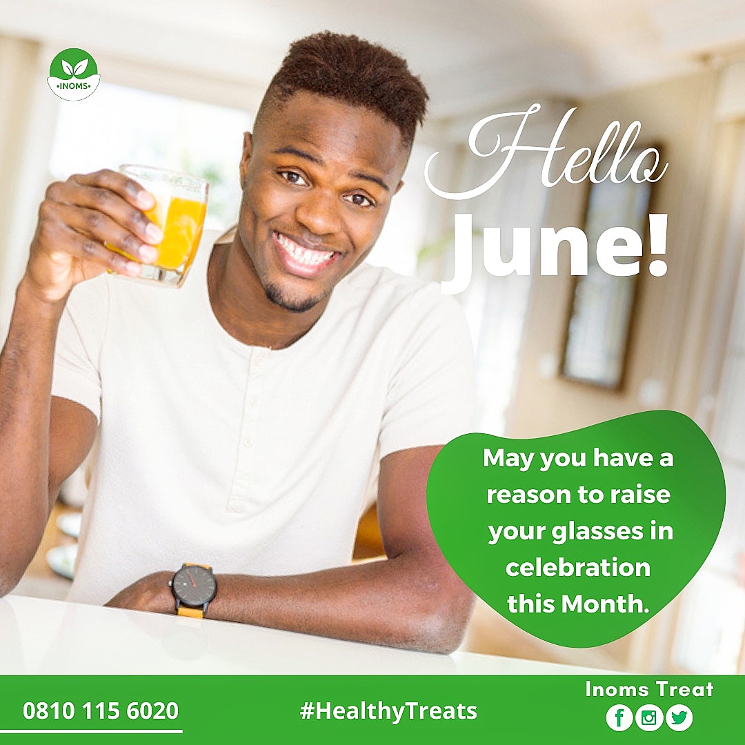 InomsTreat's tweet photo. May you have a reason to raise your glasses in celebration this month.

Welcome to June.

Happy New Month from all of us at Inoms Treat.

Healthy Regards!

#InomsTreat
#HealthyTreats https://t.co/1rc3svDxDx