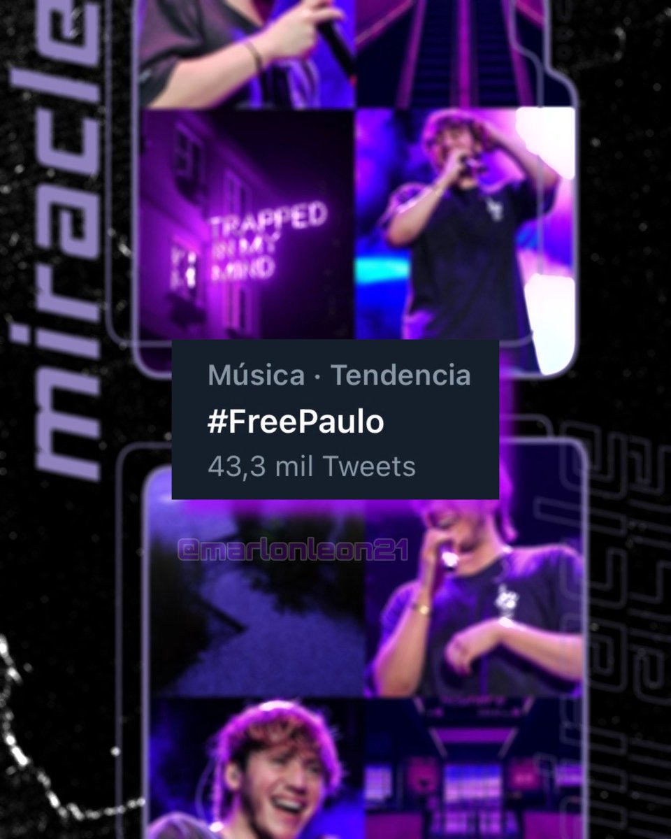 TENDENCIAS #FreePaulo vamos <a href="/PauloLondra/">Paulyrics</a> todos estamos esperando tu regreso 🔥