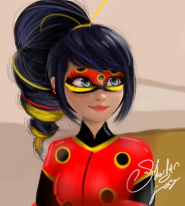 FoxySherlyn's tweet photo. Fan art lady bee I LOVE HER!!❤️✨ 
@Thomas_Astruc https://t.co/wkoxlIiRr3