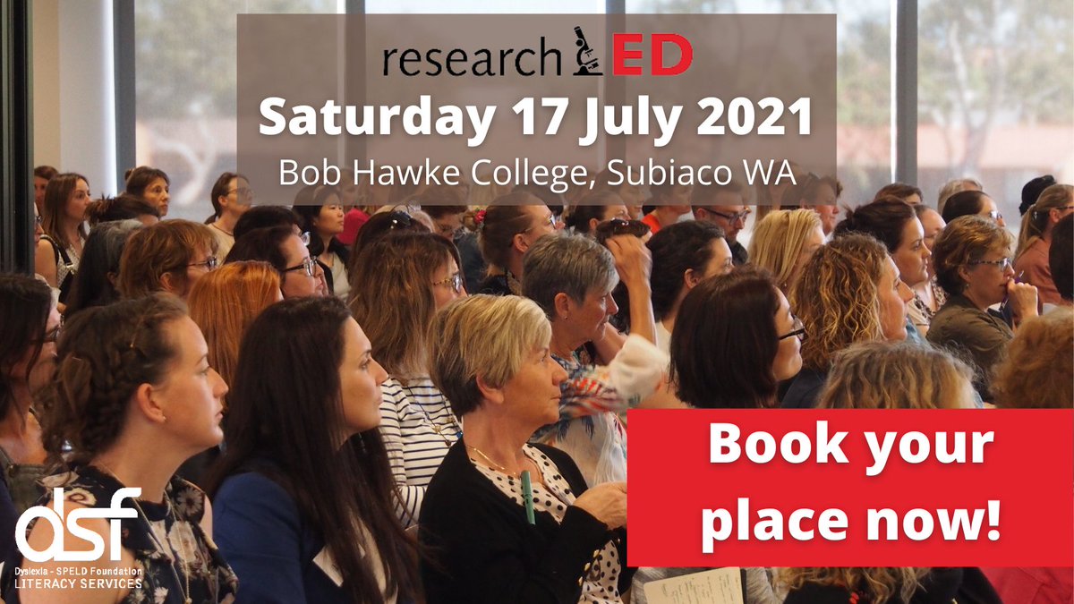 researchED Perth will be held on Sat 17 July at Bob Hawke College, Subiaco. We are excited to announce that one of the keynote speakers will be the CEO of 
<a href="/EdResearchAU/">Australian Education Research Organisation (AERO)</a> (AERO), <a href="/JennyDonovan2/">Jenny Donovan</a>. 

Book your place now at dsf.net.au/.../eve.../res…