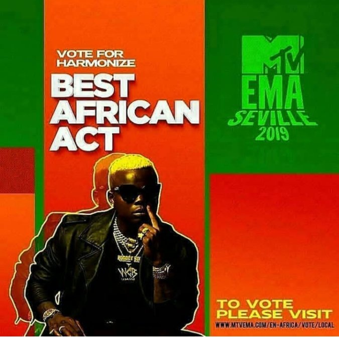 Lassana_Tz's tweet photo. Tujikumbushe kidogo hii ilikua 2019 
@harmonize_tz  alivyo chaguliwa kuwania hii ya #MTvEma 🤐🤫 https://t.co/O2guUZl8KC