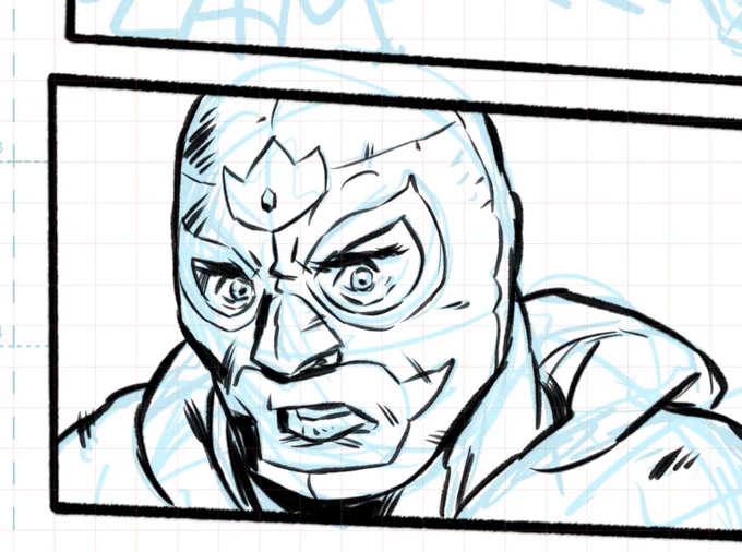 Starting to get a handle on how Milagro can emote through his mask. 