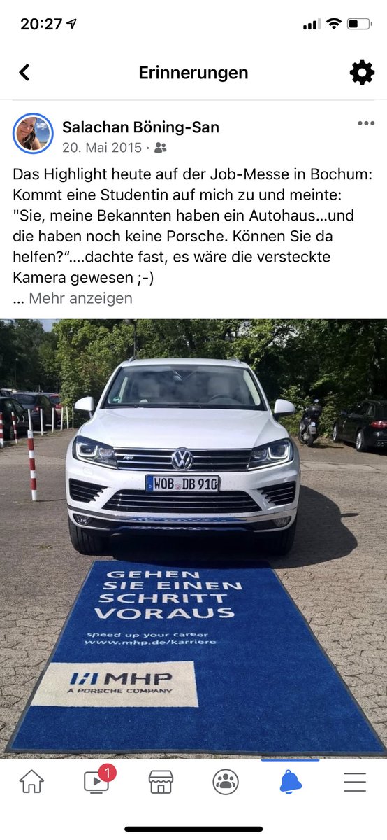 6 Jahre her...witzige #Erinnerung! 
Manchmal gut, wenn man sie aufschreibt weil sie doch sonst in Vergessenheit geraten ;-) <a href="/violaoberdorfer/">Viola Oberdorfer</a> Irgendwann schreiben wir ein Buch über „Best of Bewerbung“ 😃💪