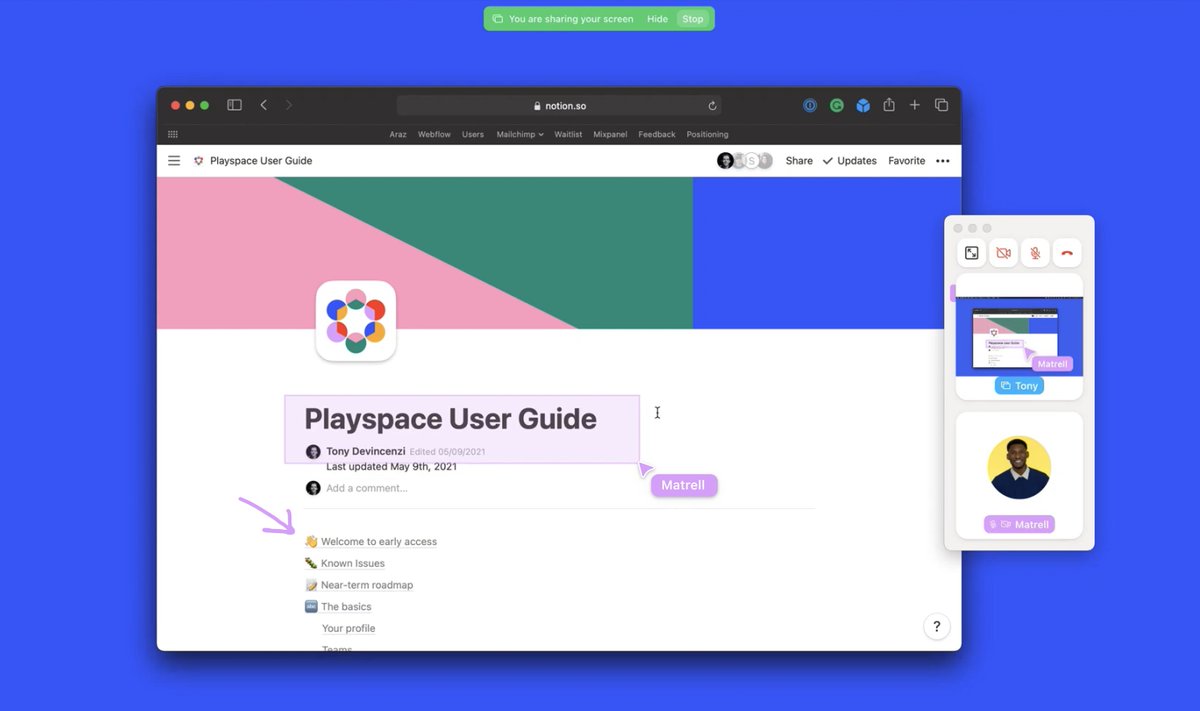 Playspace tweet media