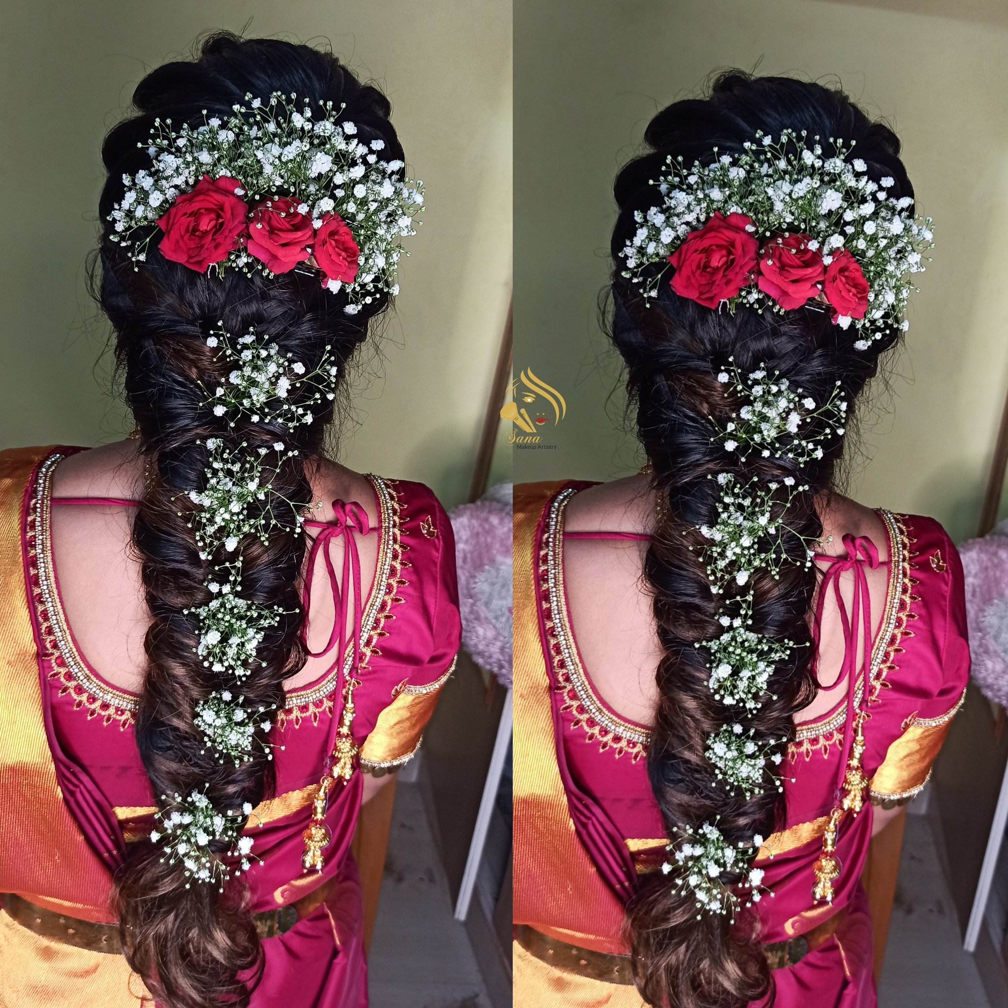 Mangalore Bridal Hair Jewelry / Mangalore Mallige Jade