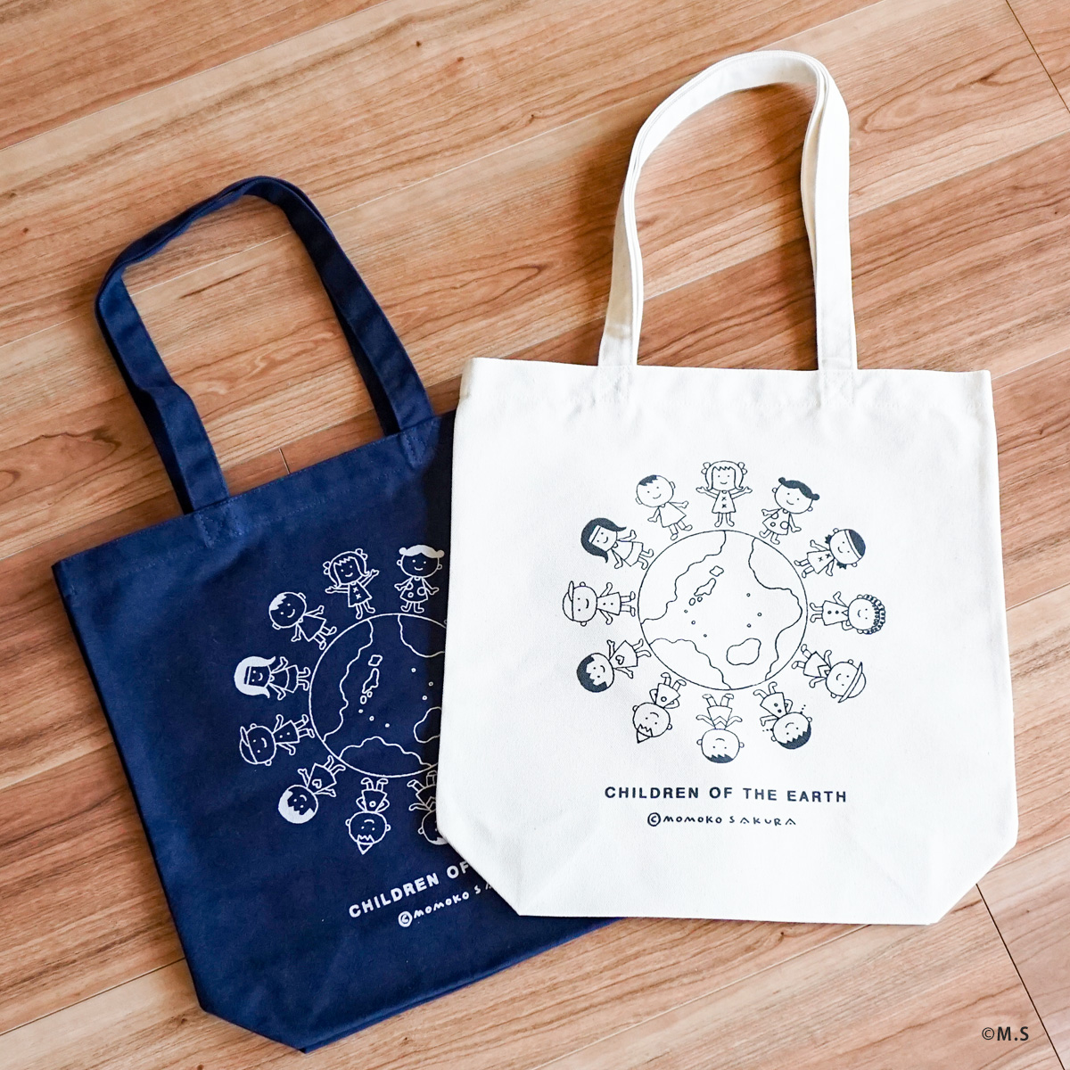 さくらももこデザイン「地球の子供たち」トートバッグが6/3(木)より