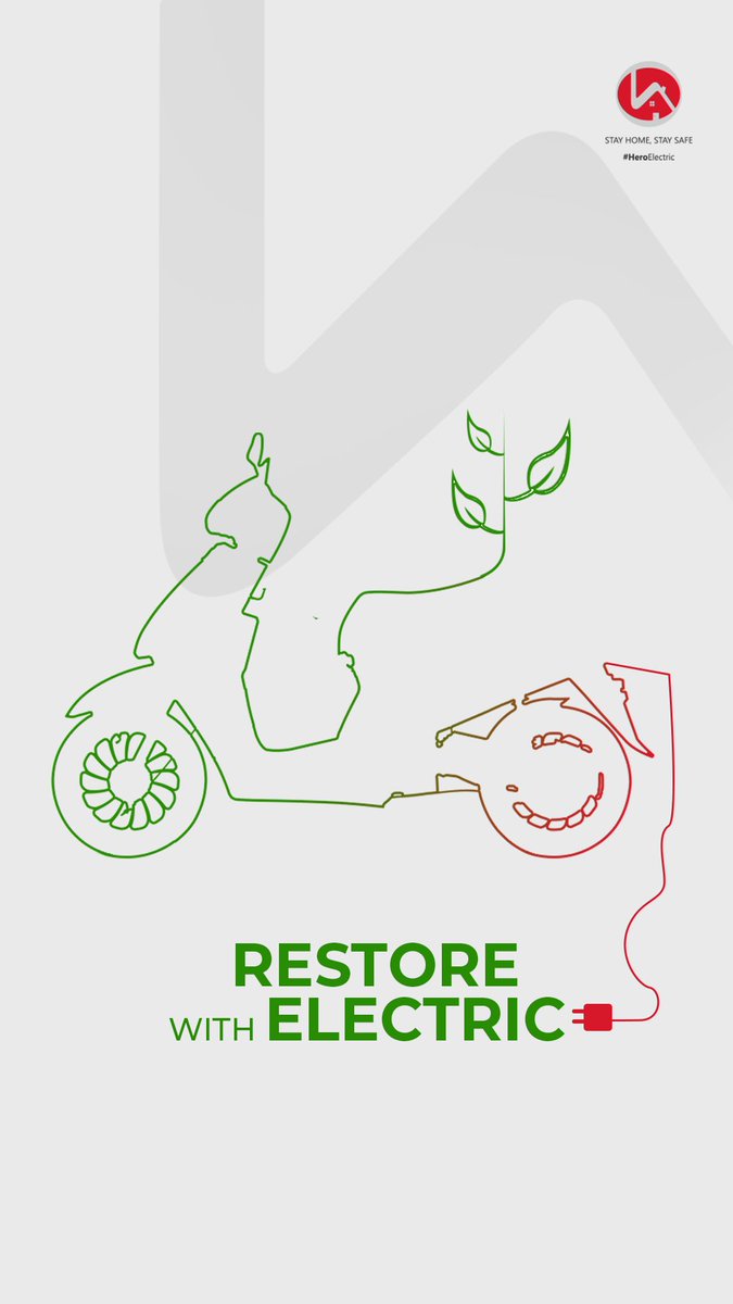 Hero_Electric's tweet photo. Let’s #SwitchToElectric and contribute to building a greener environment. Do your bit in preserving the planet for our future generations. 

#WorldEnvironmentDay #RestoreWithElectric #EcosystemRestoration #EnvironmentDayEveryDay https://t.co/HYhgM1znse
