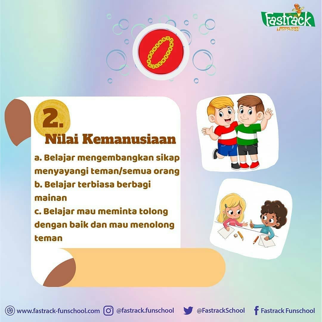 FastrackSchool's tweet photo. Kami sudah menerapkan pembiasaan sikap ini saat berinteraksi dgn anak-anak. Dan anak-anak bisa loo.. 🙋‍♂️🙋‍♀️

#fastrackfunschool
#earlychildhoodeducation
#paud
#indonesia
#PancasilaJiwaBangsa 
#PancasilaSakti 
#PancasilaDay https://t.co/9XcXf9MugA