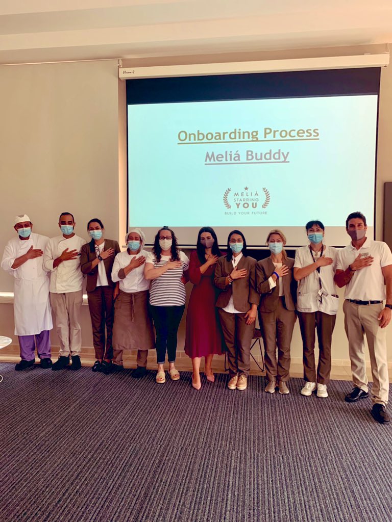 Jornada con el equipo #MeliaBuddies de <a href="/MeliaVillaitana/">Meliá Villaitana</a>! Los embajadores de nuestro Proceso de Onboarding, un rol vital para la integración y experiencia de las nuevas incorporaciones! 
#Meliastarringyou 
#wearemelia <a href="/MeliaCareers/">𝗠𝗲𝗹𝗶𝗮 𝗖𝗮𝗿𝗲𝗲𝗿𝘀</a>
