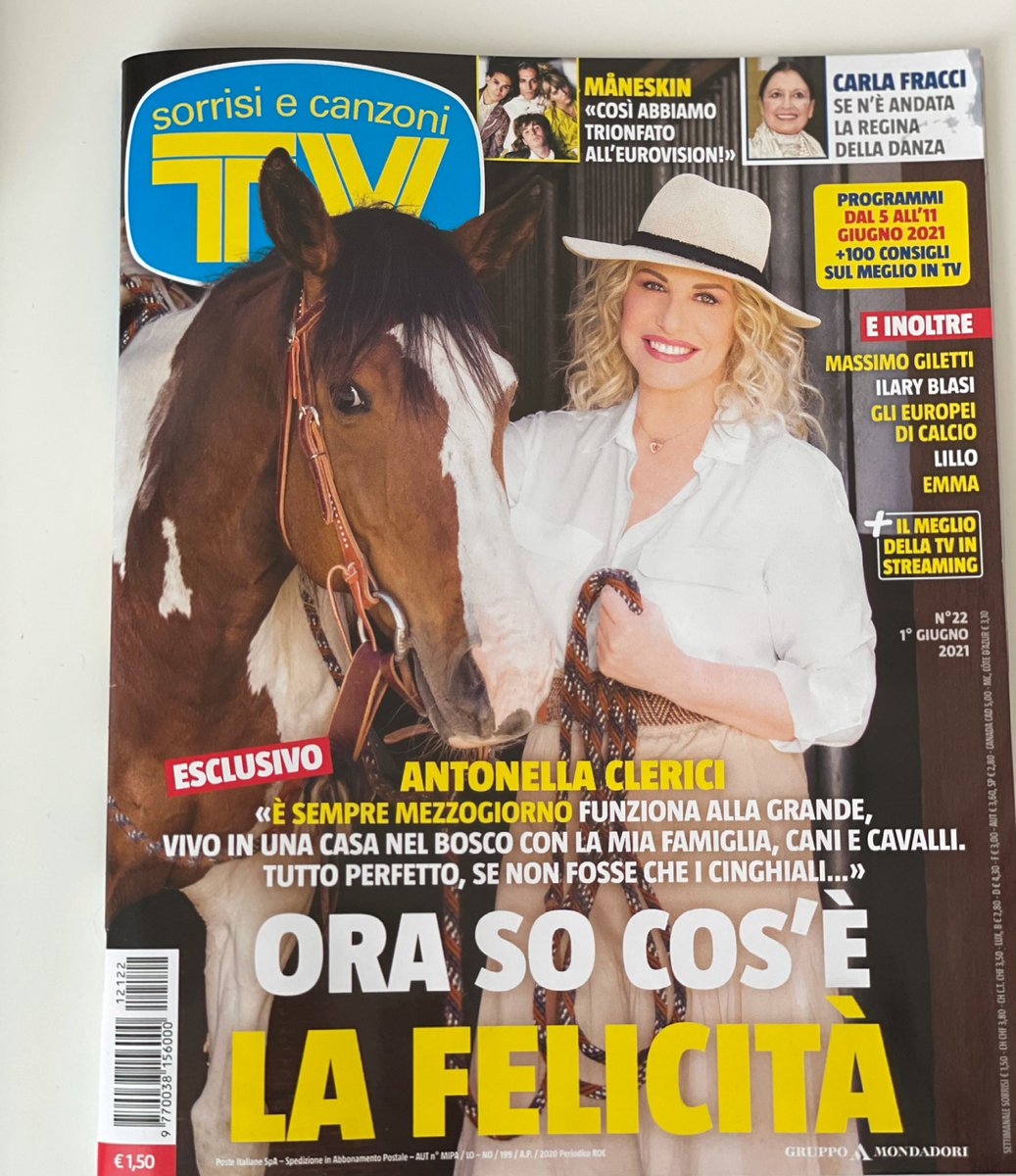 Grazie <a href="/tvsorrisi/">Tv Sorrisi e Canzoni</a> ❤️