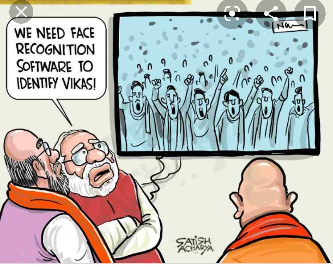 MahammadrafeekN's tweet photo. #stopCAApolitics 

Modi BJP scared of losing power in next election. They started playing communal card now with CAA politics.

Any Govt must do Vikas. No Vinash. BJP is leading the nation to vinash with despising the constitution. https://t.co/gFH8vDyzud