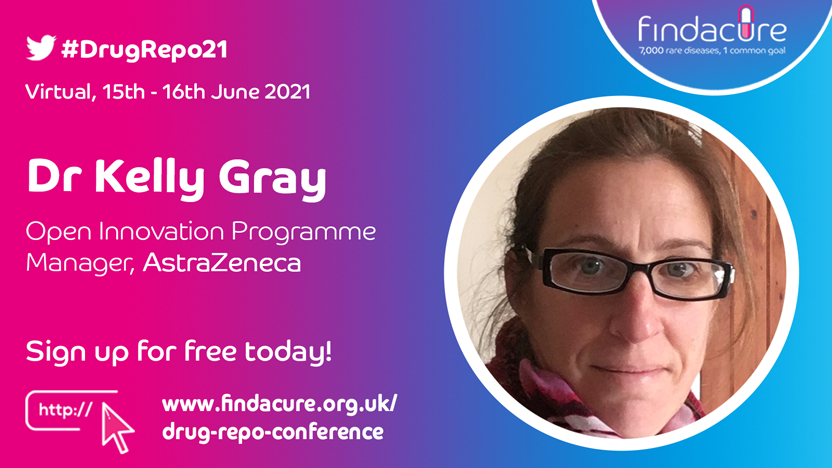 RareBeacon's tweet photo. Register for #DrugRepo2021 to hear Dr Kelly Gray, Open Innovation Programme Manager at @AstraZeneca, speak about the power of #Collaboration in the #ScientificField!
Sign up now for FREE!
https://t.co/ts3UwgZHxS https://t.co/lF934PpuN2