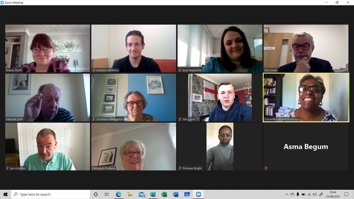 Another successful virtual coffee morning by Jon Cruddas MP. As always inciteful questions. this was Eastbrook &amp; Heath. Village and River to come. <a href="/pri_bright/">Mayor Princess Bright</a> <a href="/AndyAchilleos/">Andrew Achilleos</a> <a href="/ioneeeeee/">ijklmn</a>  Councillors Robinson, Martins and Bright were very warmly received.