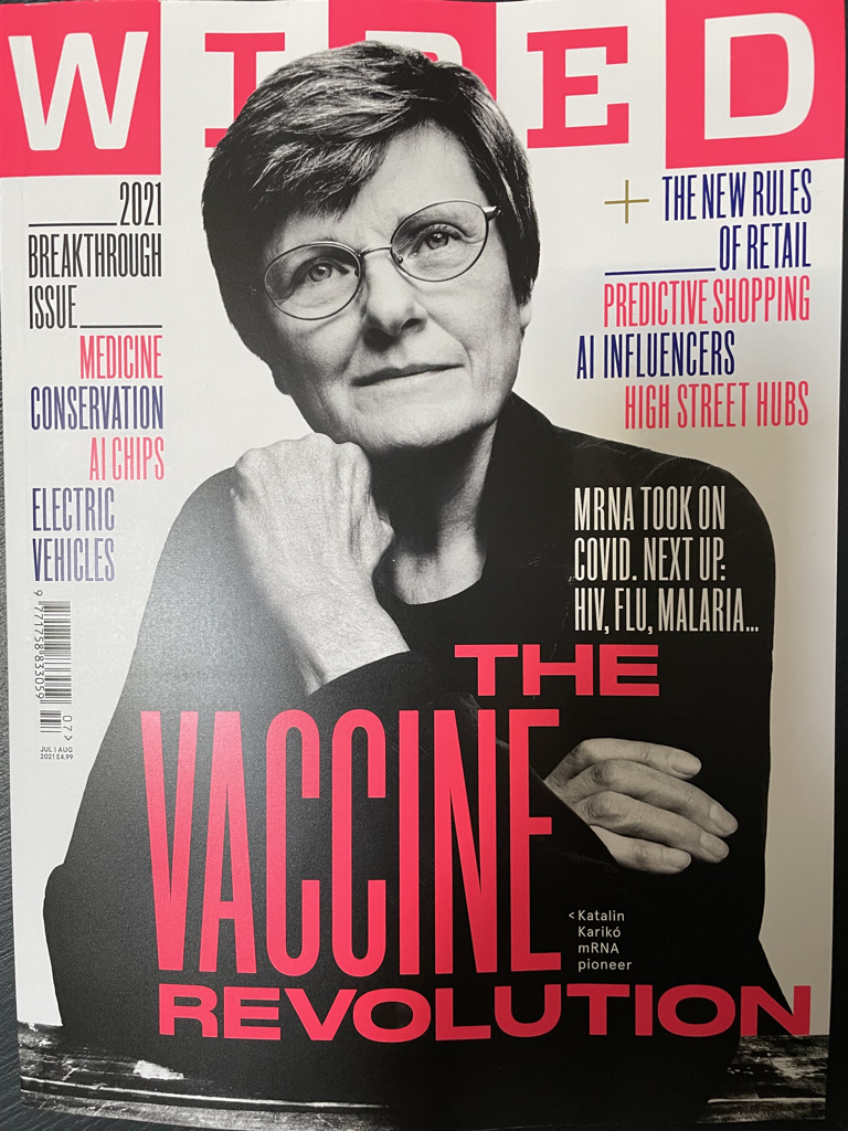 Greg Williams On Twitter The New Issue Of Wireduk Hits Newsstands And Subscribers Doormats This Week And Features A Cover Story On The Long Term Impact Of Mrna Vaccines And The Work