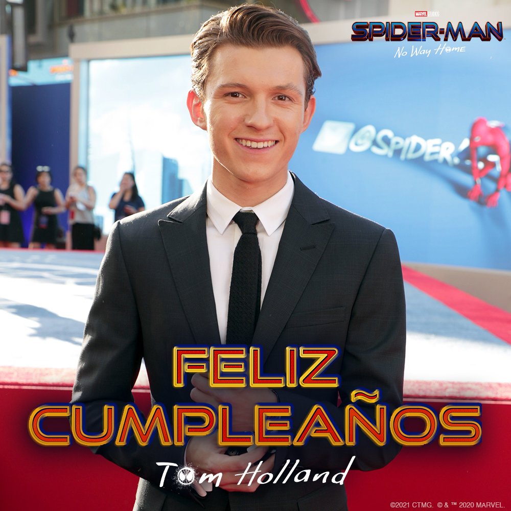 MarvelTodo's tweet photo. Hoy cumple años nuestro Spider-Man.
¡Felicidades Tom Holland! https://t.co/10n8IHMBFC