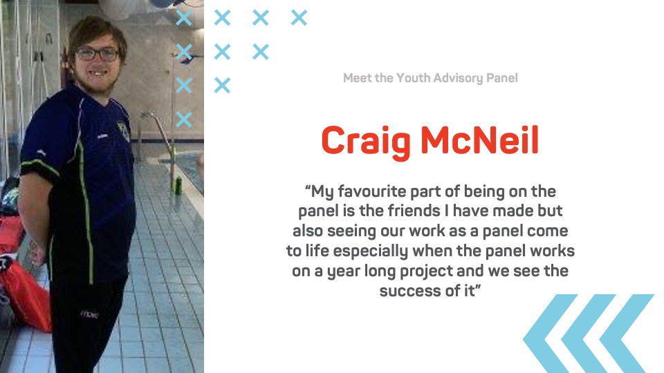 Swim England Volunteering (@sw_engvolunteer) on Twitter photo Meet Craig from <a href="/Swim_England/">Swim England</a>'s Youth Advisory Panel. <a href="/CraigCraigeemac/">Craig McNeil</a> (<a href="/TmbscOfficial/">Trafford Metro</a> and <a href="/FlixtonSwimTeam/">Flixton Swim Team</a>) joined the panel in Jan 2015 having completed the ASA Young Activators Programme. His favourite part about being on the panel is seeing their work come to life. Meet Craig from <a href="/Swim_England/">Swim England</a>'s Youth Advisory Panel. <a href="/CraigCraigeemac/">Craig McNeil</a> (<a href="/TmbscOfficial/">Trafford Metro</a> and <a href="/FlixtonSwimTeam/">Flixton Swim Team</a>) joined the panel in Jan 2015 having completed the ASA Young Activators Programme. His favourite part about being on the panel is seeing their work come to life.