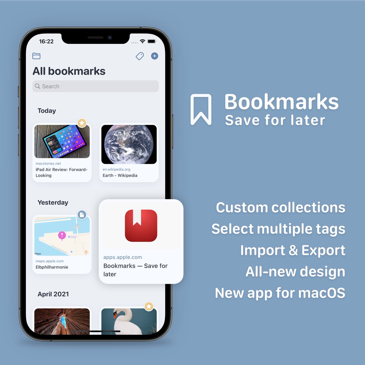 Bookmarks tweet media
