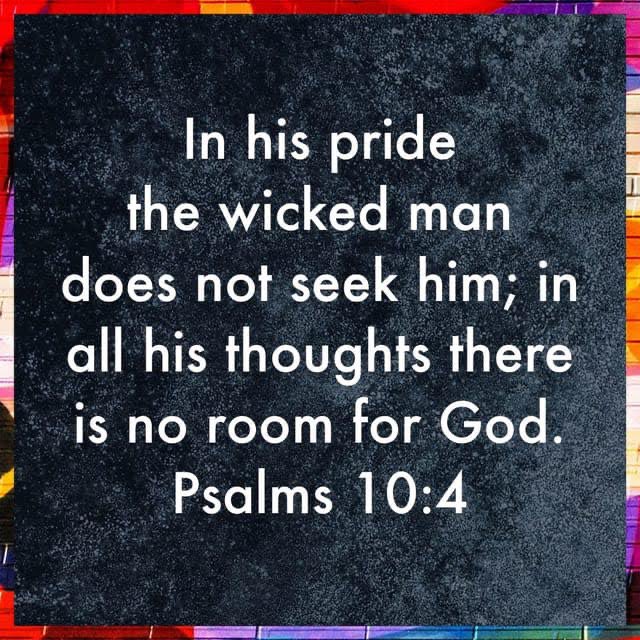 BibleMunch's tweet photo. Pride pushes God out.
Repentance invites Him in. https://t.co/7uBAMZHn6c