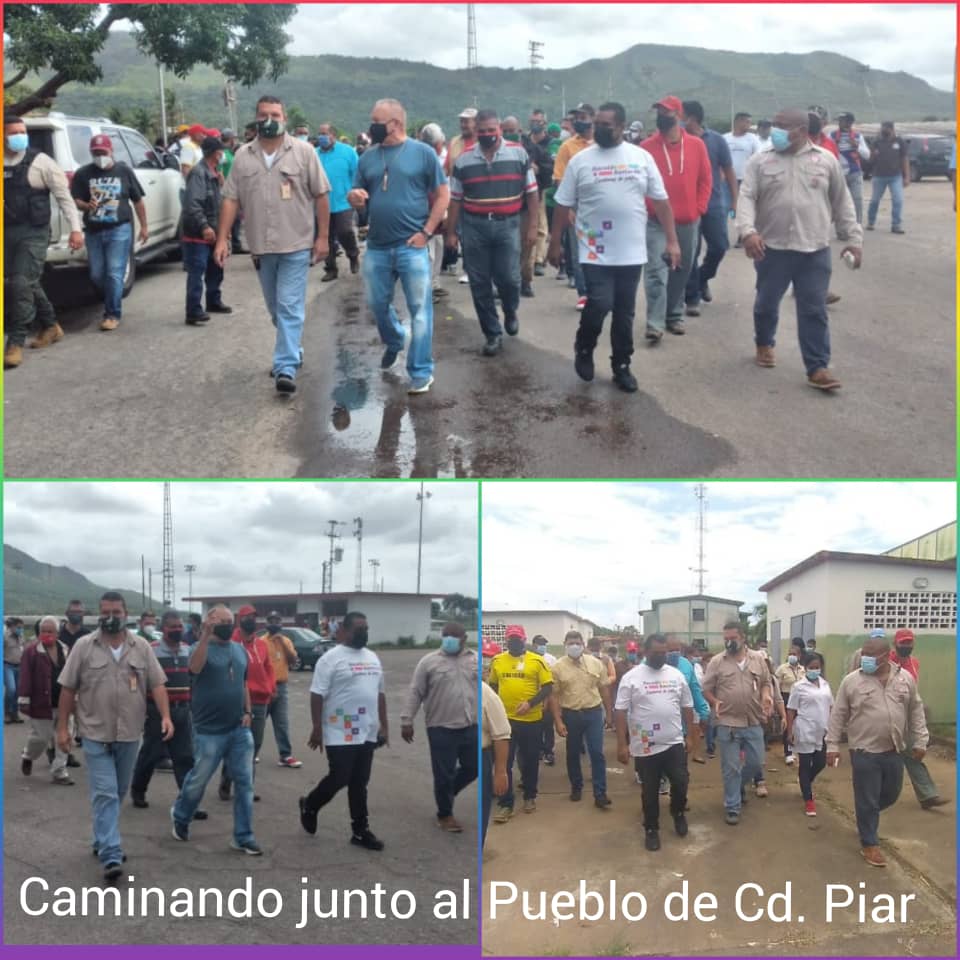 MpppstBol's tweet photo. culminando con una reunión en la sede del Sindicato de @Ferrominera_CVG @sinbolttrafe dónde atendieron y escucharon de la voz viva de los problemas del pueblo. con el respaldo del:Pueblo de Ciudad Piar. Productores de San Francisco
#PorqueAmamosABolivar
*#JuntosVenceremos https://t.co/NpKQTqKBON