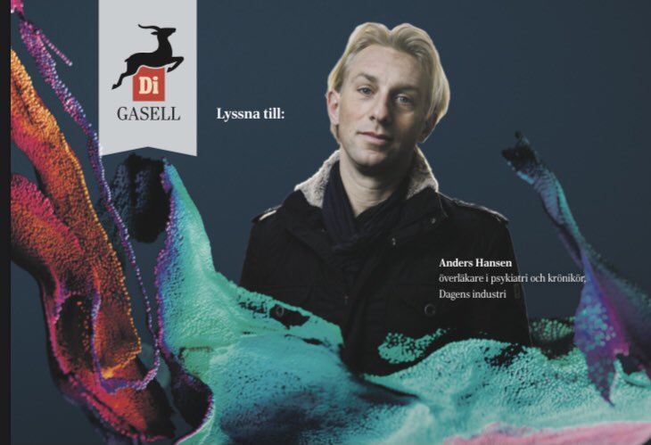 ”Vi är alla en del av historiens största psykologiska experiment” med Anders Hansen, överläkare i psykiatri och krönikör, Dagens industri. Ute nu på gasell.di.se #digasell
