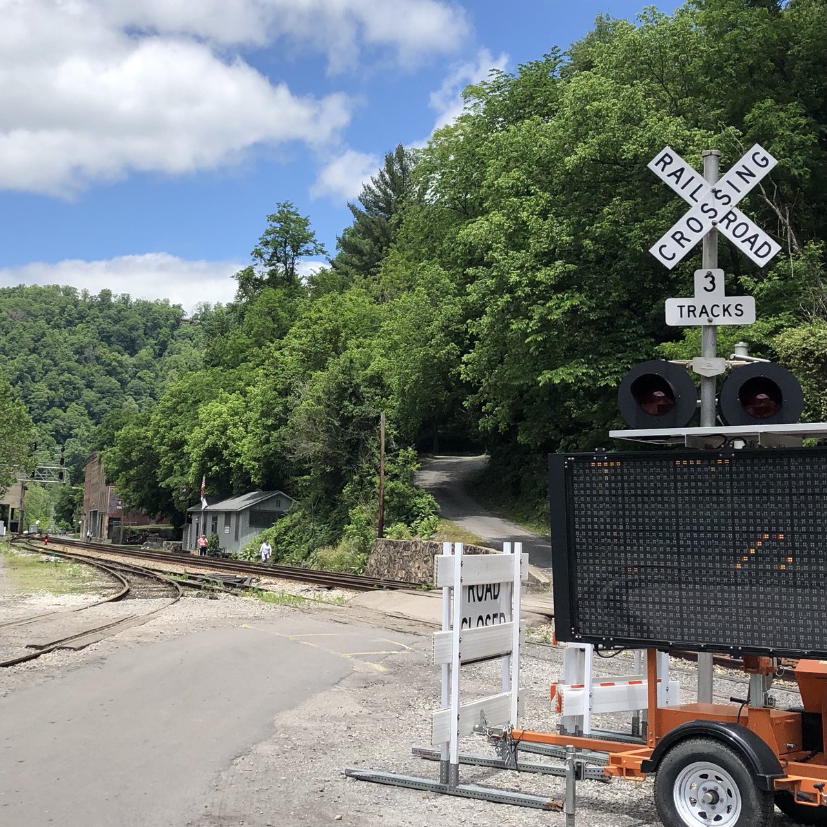 PARK ALERT: CSX will be working on the railroad crossing at Thurmond on Tuesday, June 1st. Pedestrians access will be permitted, however, there will no vehicle access across the tracks until 9:00 pm tonight. You may still visit the Thurmond Depot and walk downtown.