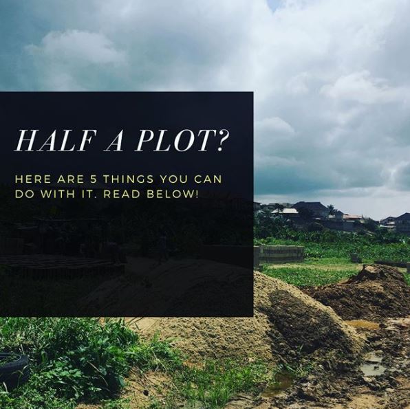 RealtorBot's tweet photo. #WhatYouCanDoWithHalfPlotOfLand you can build a 2 unit of three bedroom flats on a half plot of land! If you can't afford a full plot, buy half a plot.
DM me your property requirements and I'll respond with the best offers that suit your criteria! #realestate #realtorbot https://t.co/YWogWexs8u