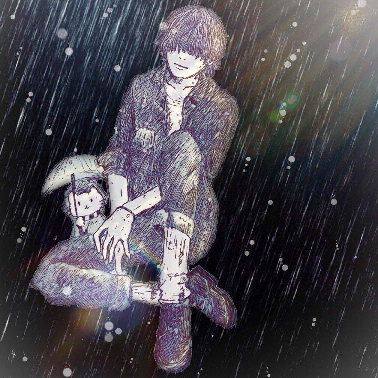 ちょの 雨でも晴れでも空のない世界でも また明日 明日がちゃんときますように 六月の一枚目 Bumpofchicken T Co K5tjp1javi Twitter