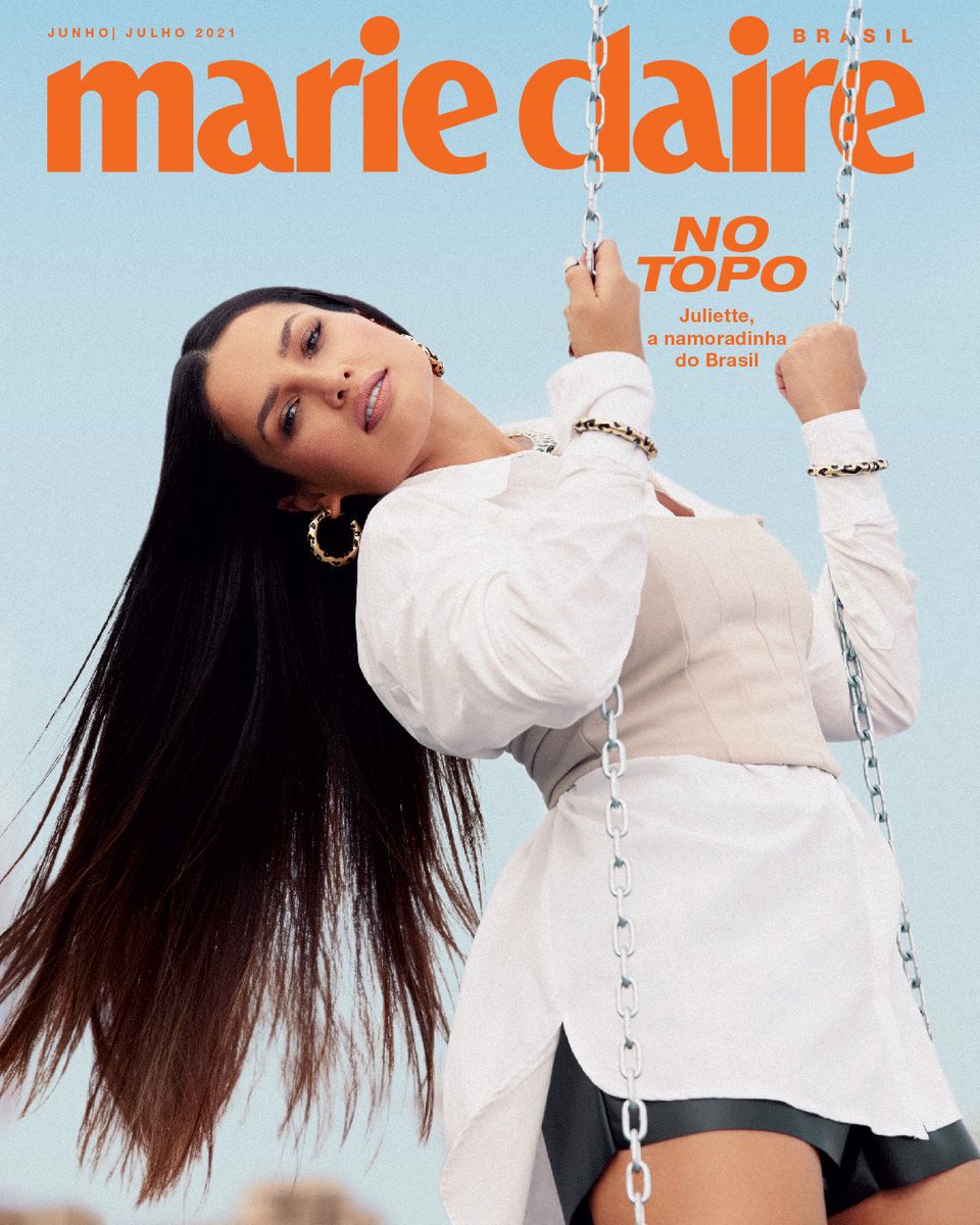 MarieClaireBR's tweet photo. Vocês pediram uma capa, nós entregamos duas! A revista chega às bancas no dia 8, mas você pode receber em casa assinando #MarieClaire no link 'Assine' na bio. No site, trazemos um aperitivo da entrevista e das fotos que recheiam essa edição. É PAAU! 🌵 #JulietteNaMarieClaire https://t.co/8hlqwvtywT
