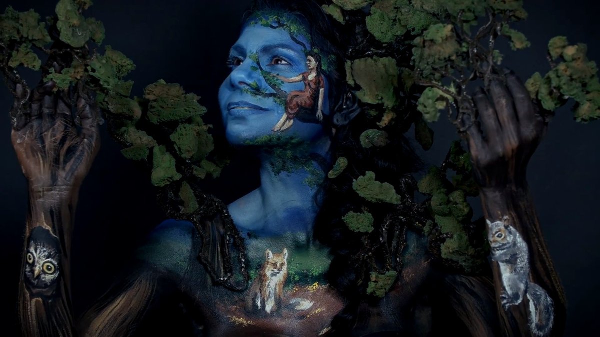 .#SoundsInspired single cover will soon be chosen! Such great entries. Very excited @EmmaFayOfficial will turn the creation into body art for the music video - These previous project pieces are amazing!

<a href="/TheQuill/">Mark Morriss</a> <a href="/LucyWardSings/">Lucy Ward</a> <a href="/kittenpyramid/">Kitten Pyramid</a> <a href="/musicfromrefuge/">Refuge</a> <a href="/The_Maias/">The Maias</a> Barkhaus