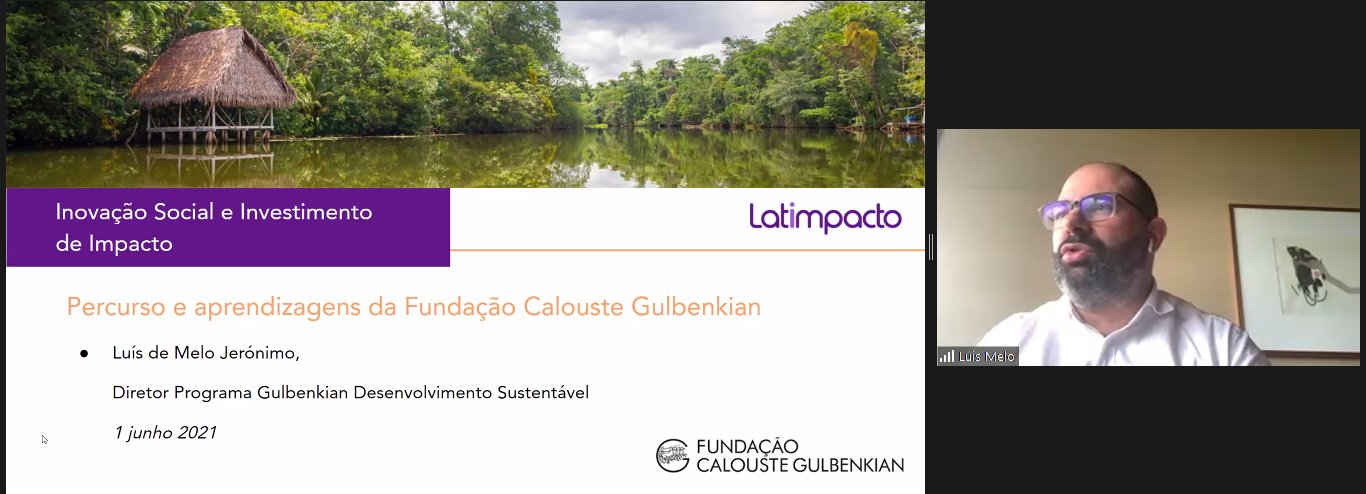 Luis de Melo Jeromino da Fundação Calouste Gulbenkian