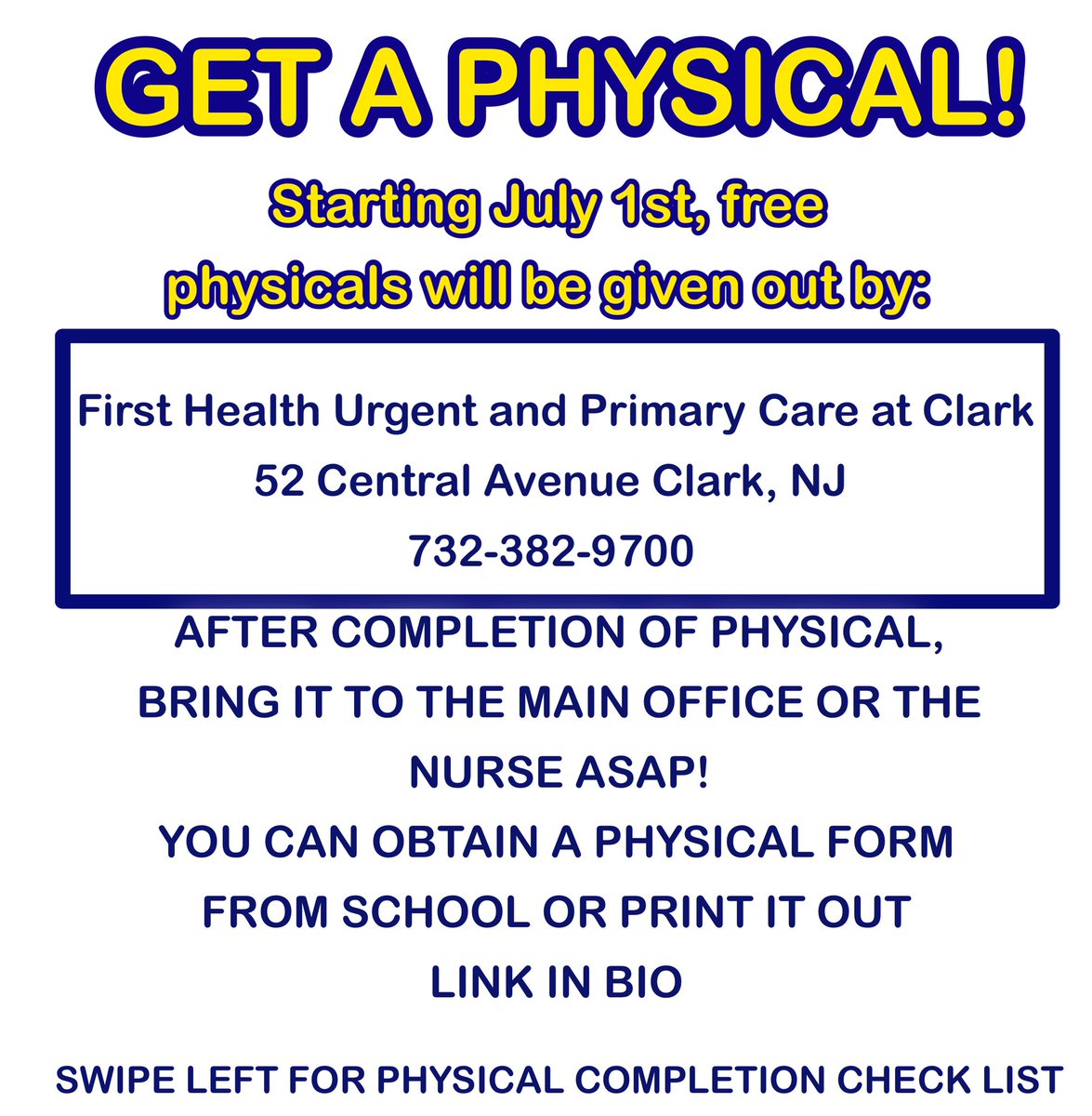 SPORTS_CMS's tweet photo. Missed the fall sports meetings? See below... link to forms in our bio! https://t.co/QoF4L3o2jv