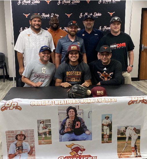DobieBaseball's tweet photo. Congrats to Noah Torres @noahtorres07 on signing his NLI to Bossier Baseball @BPCC_BASEBALL. Keep working young man. https://t.co/Drrrqd9KUN