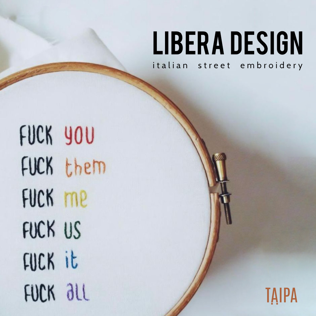 TaipaWeb's tweet image. Conoscete Libera Design?
Libera Design è il filo di Arianna contemporaneo che segna la strada colorata da percorrere all’interno delle nostre labirintiche giornate. 
Scopri di più!
#taipa_wa #moda #fashion #newbrand #ricamo #cucito #news