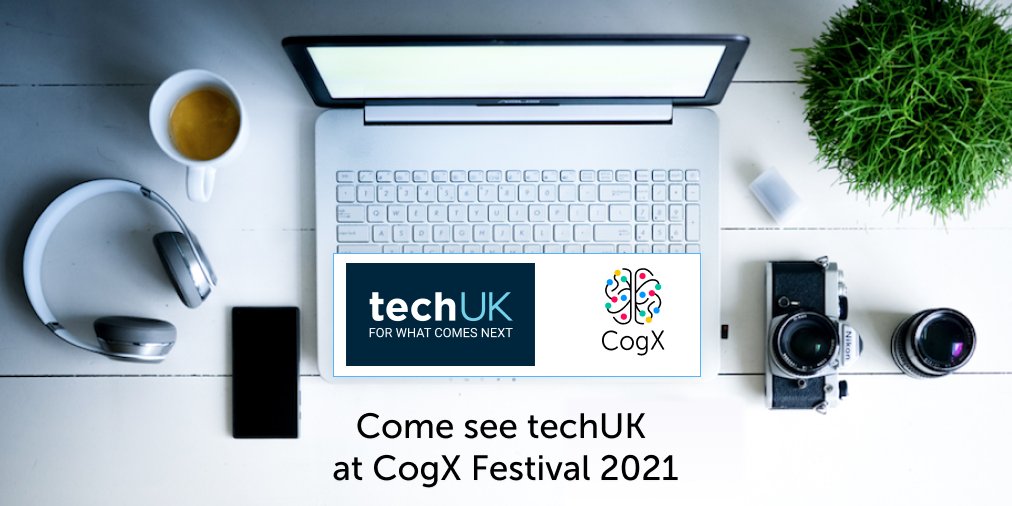 techUK's tweet photo. techUK will be a partner at CogX Festival 2021 this year from June 14-16. Watch 100+ global leaders across 18 stages through CogX’s buzzing virtual platform, or safely experience the excitement in person. Book here: https://t.co/5pBOiT6mqu #CogX2021 #GetTheNextTenYearsRight https://t.co/w6qmTw5KUn
