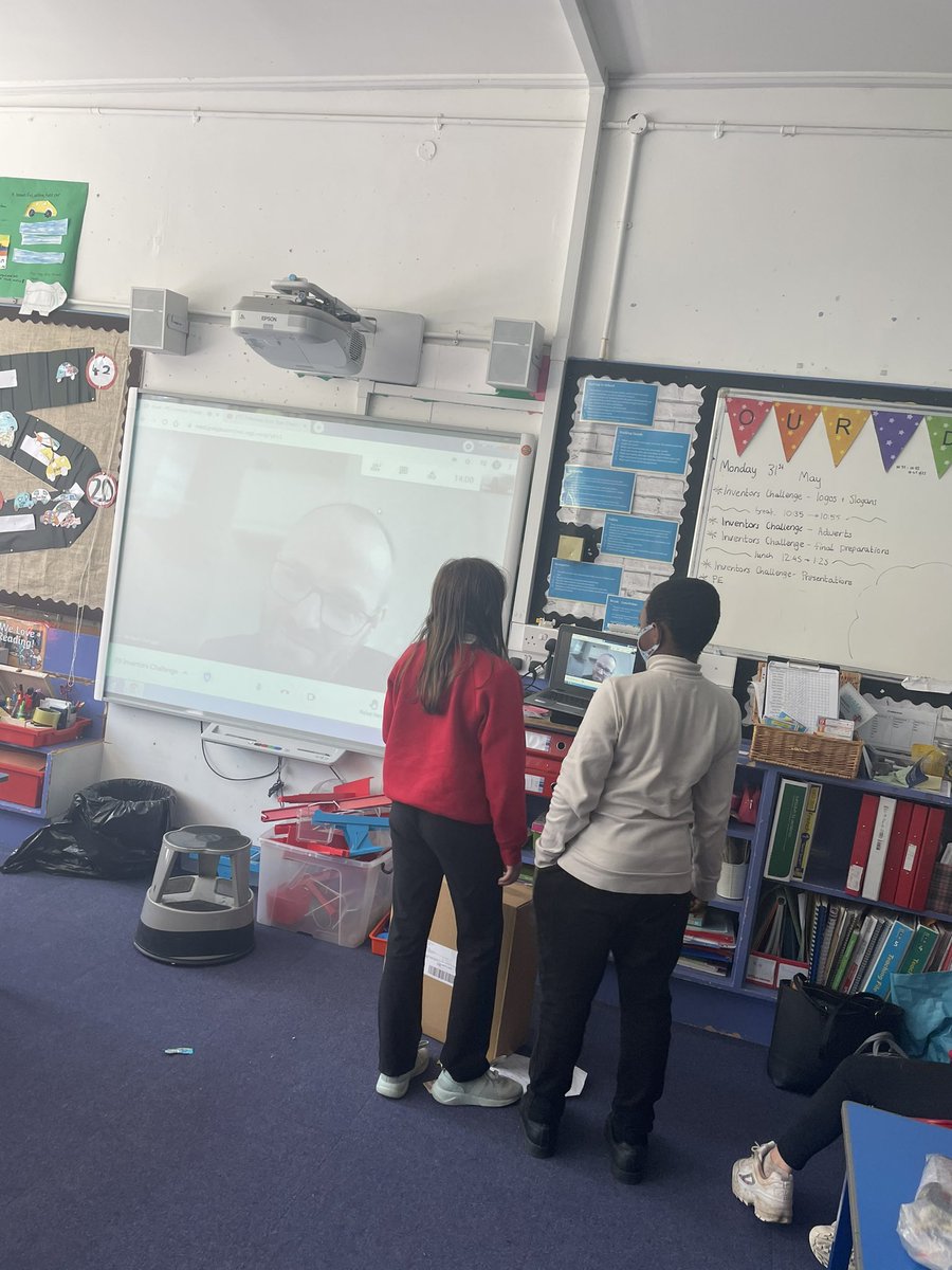 MrsHuntBB's tweet photo. P5 have had a great time taking part in the @YE_Scotland Scottish Inventor Challenge. We were lucky enough to be able to connect with @richardcorrigan to help us with this. #creativity #teamwork #confidence #communication @BrambleBraeSch https://t.co/yRfqi4BWbO