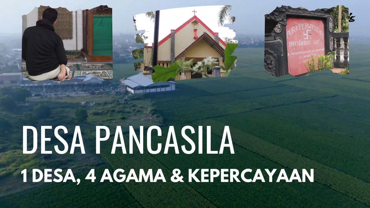 Hari Lahir Pancasila! Ini video saya ttg “Desa Pancasila” di dekat Kampung saya >> youtu.be/Q4qfkYB6Mm8.