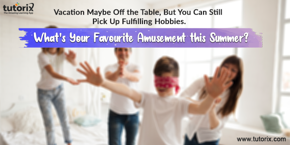 TutorixIndia's tweet photo. Summer is a better time than ever to pick up a hobby you've always wanted. ๐๐
Kindly let us know your favorite amusement this summer in "Comment" section below. ๐๐๐
#Tutorix #Summerhobbies #summer2021 #summertime #summeramusement https://t.co/daT1Tpkyen