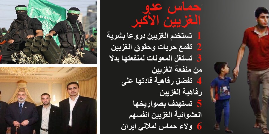 كل الحقائق عن حماس_الإرهابية ، العدو الأكبر للغزيين
اسرائيل انسحبت من غزة منذ 2005 ، لكن الغزيون…