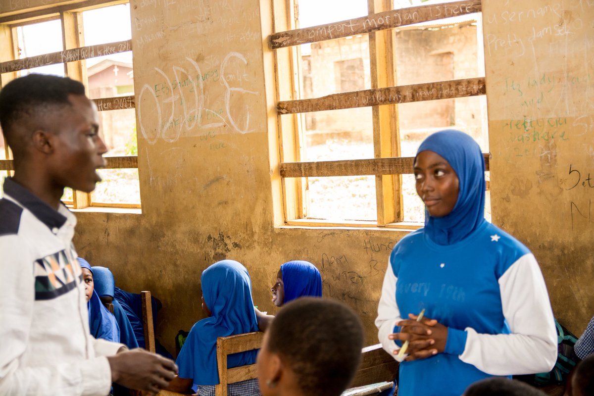 Community leadership is one of the  content of <a href="/USinNigeria/">U.S. Mission Nigeria</a> #YALI training. I took this gospel to 198 students of Awotan Araromi High School, Ibadan where I enlightened them on the need to be community leaders and help their community.